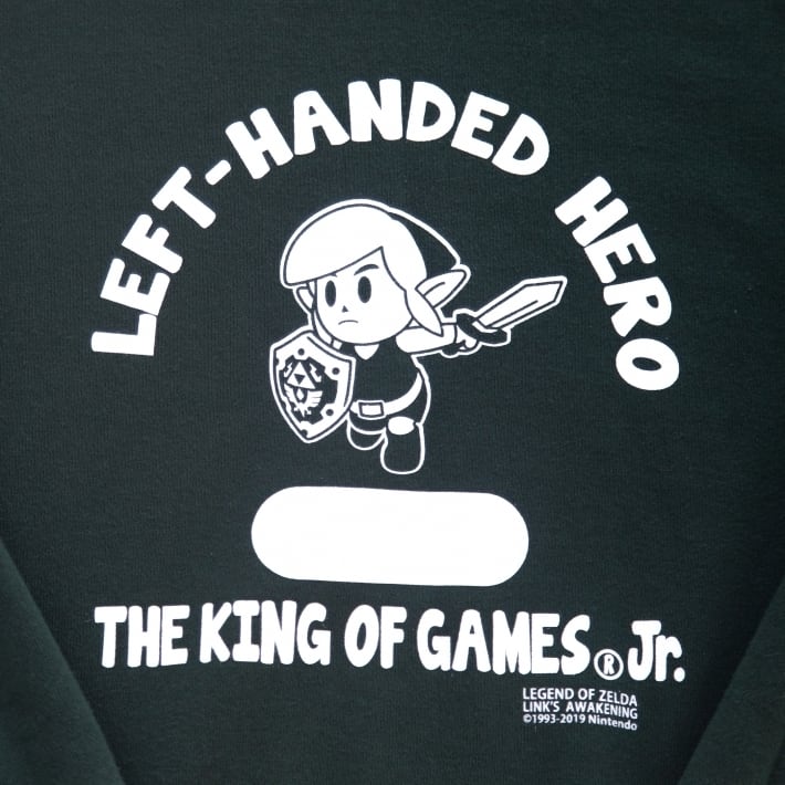 ゼルダの伝説 夢をみる島/LEFT HANDED HERO2/ 2色展開 キッズ / THE KING OF GAMES