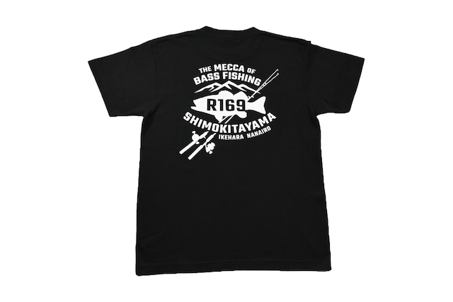 【L】Angler's Base SHIMOKITAYAMA　R169　T shirt　ﾌﾞﾗｯｸ　L