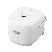 アイリスオーヤマ マイコン炊飯器 5.5合 一人暮らし 9種ヘルシーメニュー 自動メニュー搭載 銘柄炊き分け 軽量カップ付き RC-BMA50-W ホワイト