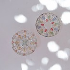カラフルきらきらのお皿