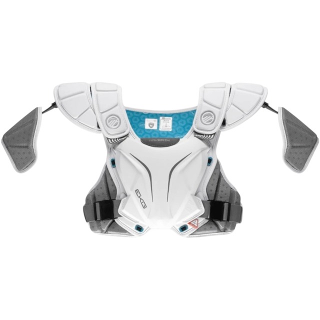 MAVERIK SHIFT EKG ラクロス ショルダーパッド ホワイト