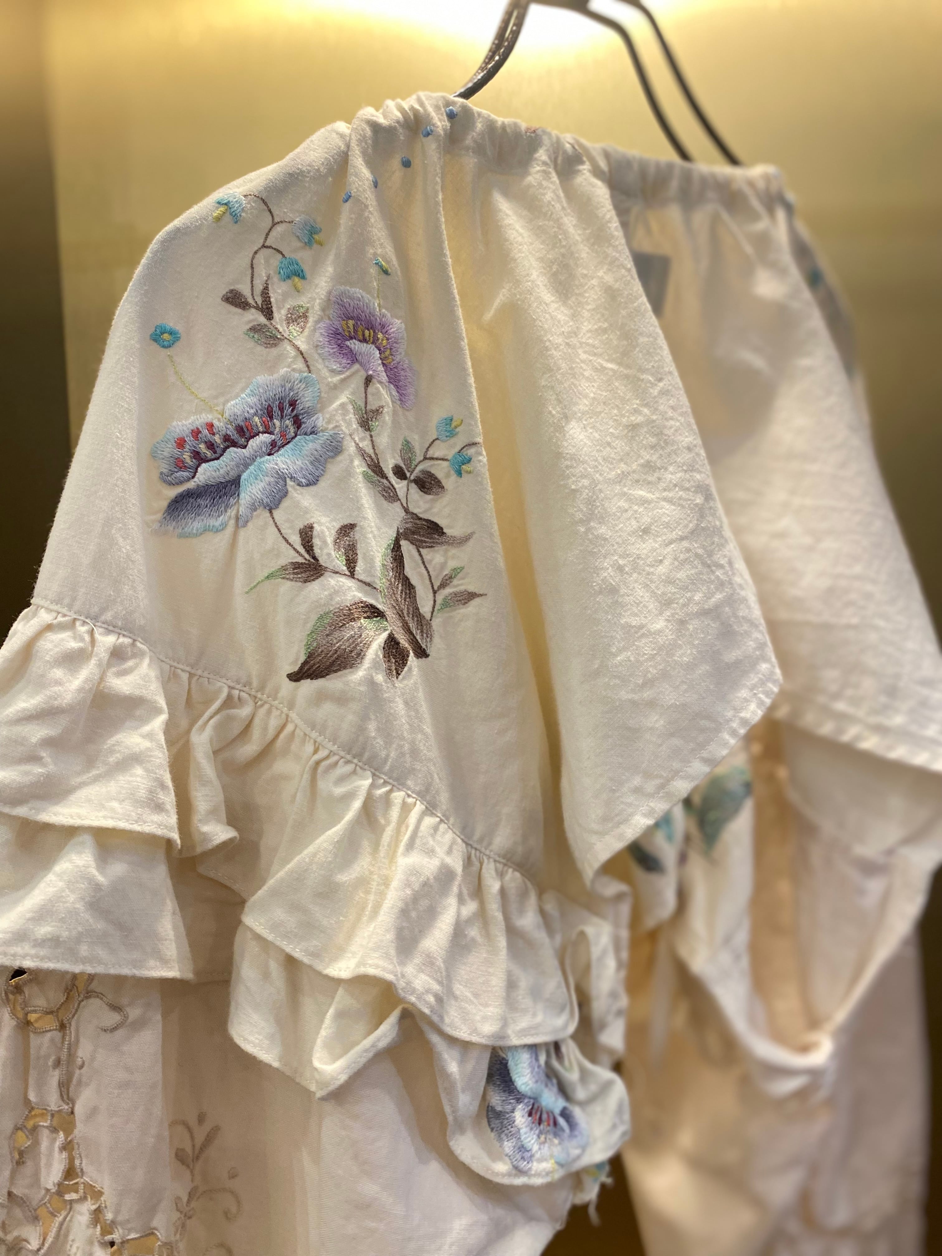 CaNARi remake antique embroidery bolero | CaNARi Vintage