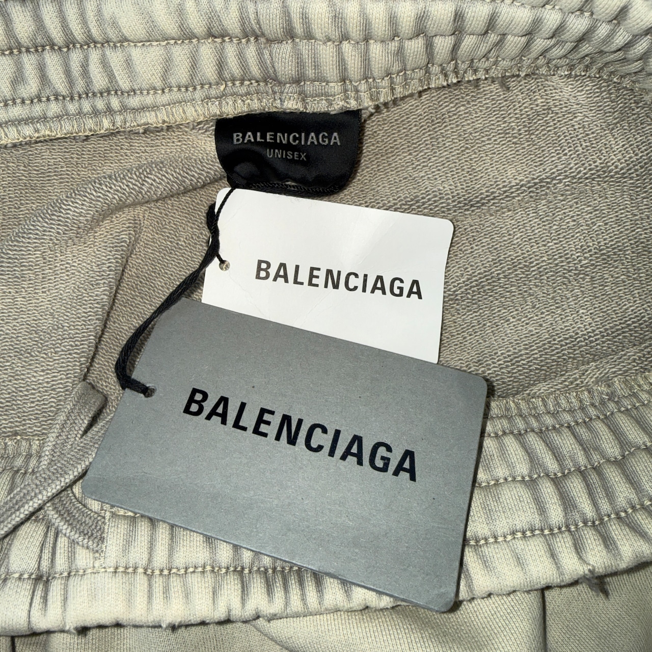 【BALENCIAGA】バレンシアガ Y2K Baggy スウェットパンツ ライトベージュ アーキタイプフリース XS