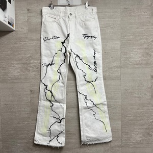 PUNKTUM　パンクタム　SKELETON SCRIBBLE PANTS パンツ　定価60000円程　【中目黒b02】