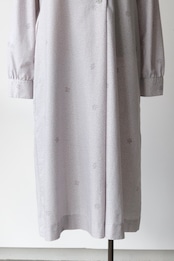 Marimekko floral print lavender gray dress