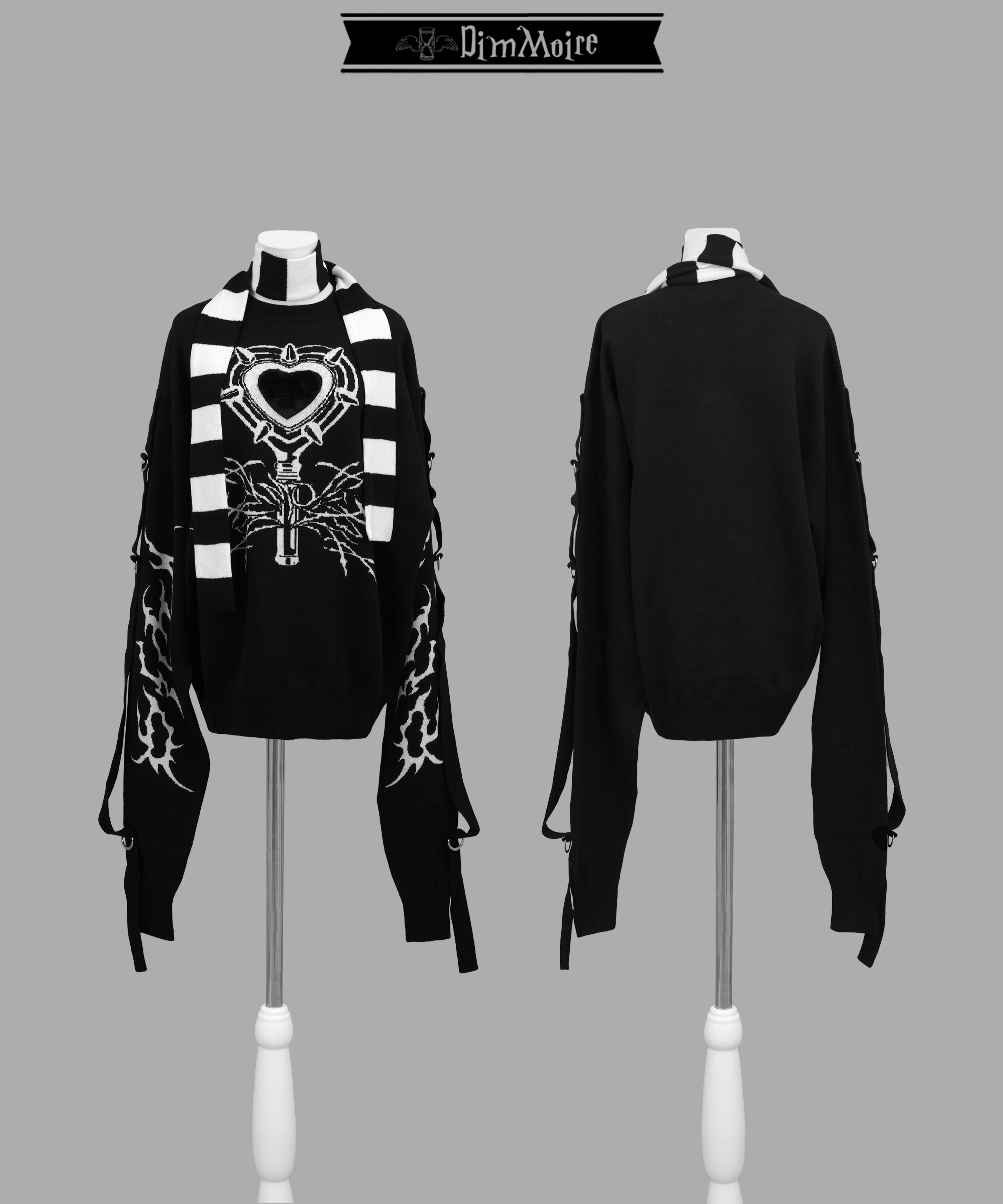超ロングスリーブニットII【Black】 | DimMoire