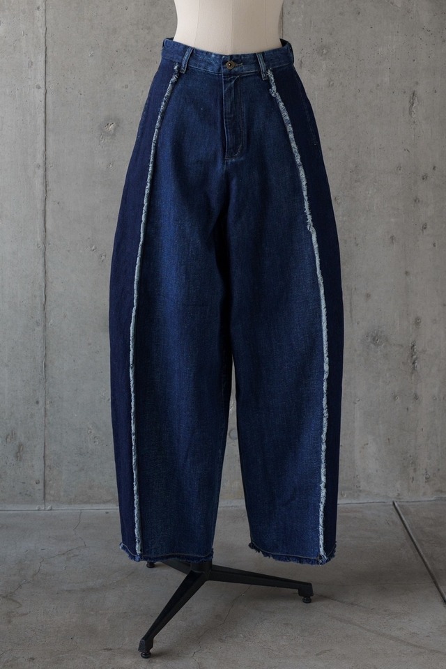 fringe denim(indigo)4月下旬頃発送予定