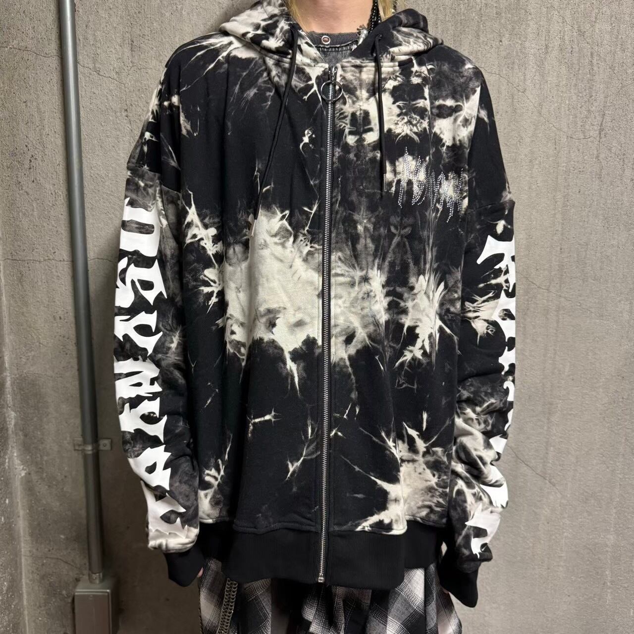 クロミ×PSYNYXXコラボZIPパーカー 地雷 サブカル サンリオ | 韓国系