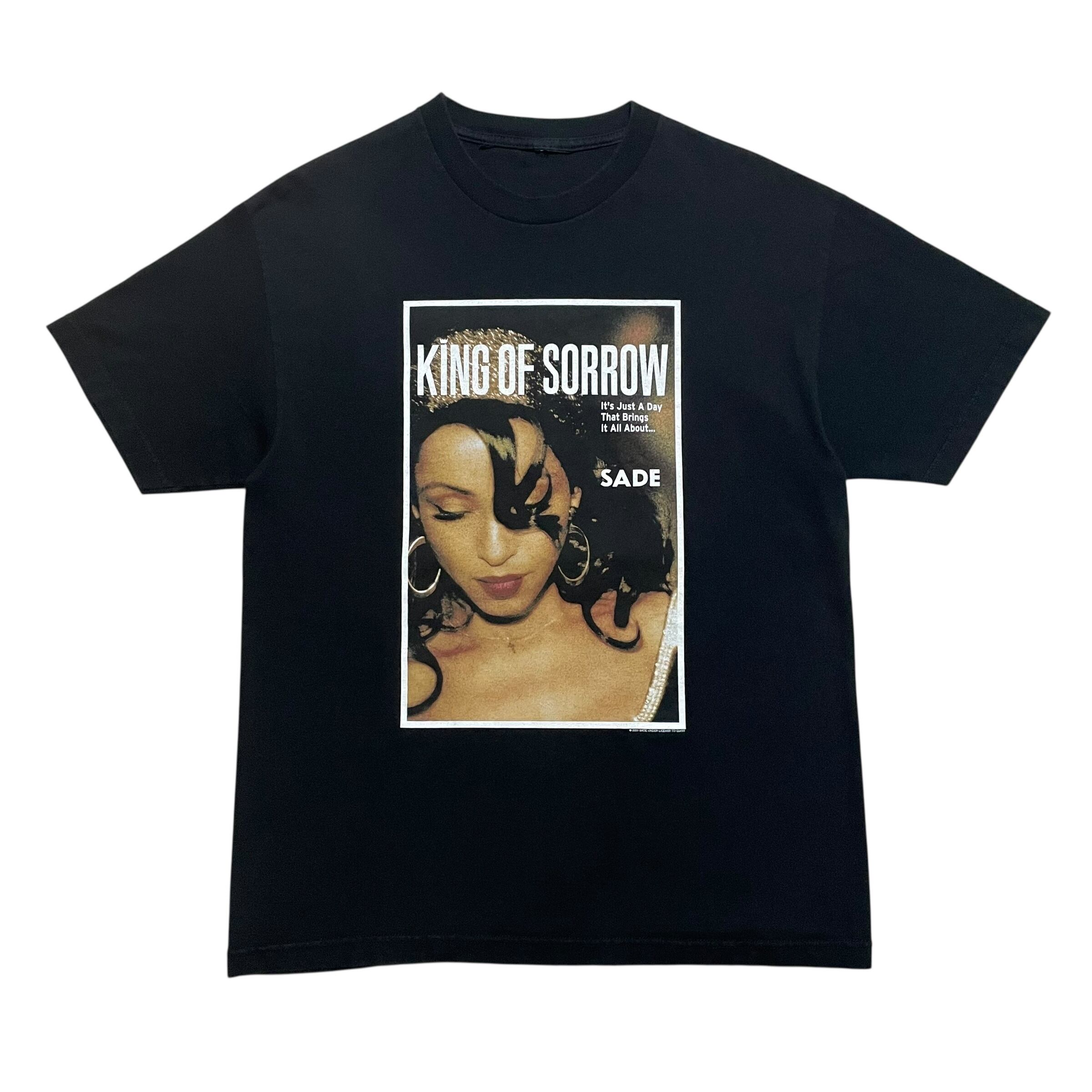SADE KING OF SORROW シャーデー t-shirt FITS LARGE 1966 | CONBO SADE KING OF SORROW シャーデー t-shirt FITS LARGE 1966 | CONBO