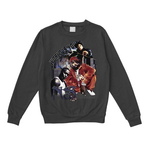 Nas.Crewneck sweat (black/white)