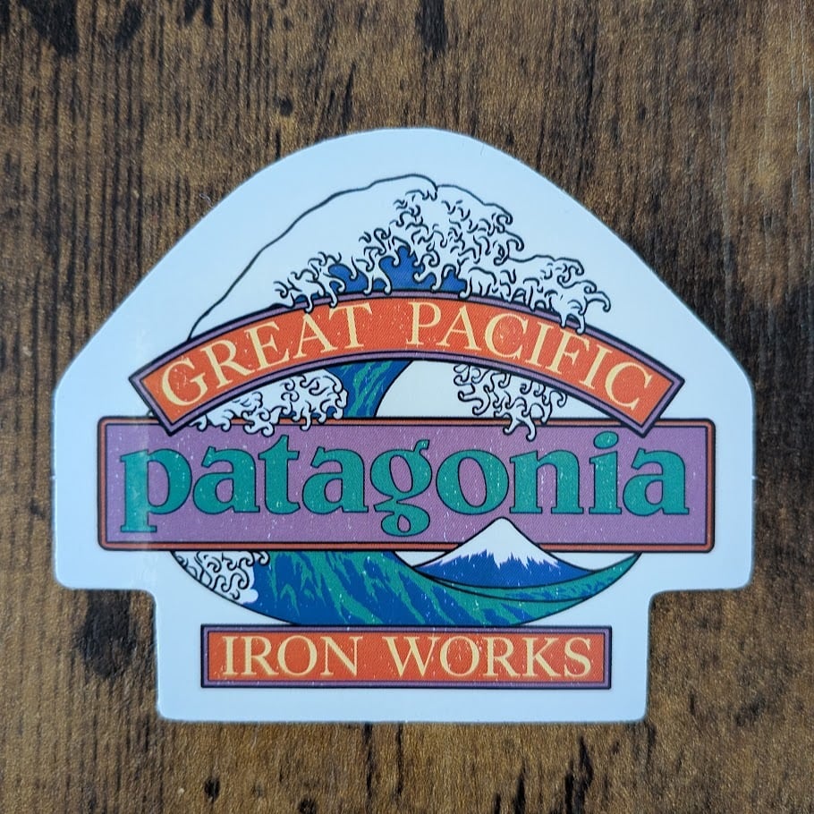 【pa-126】patagonia パタゴニア ステッカー sticker GREAT WAVES 2026SS