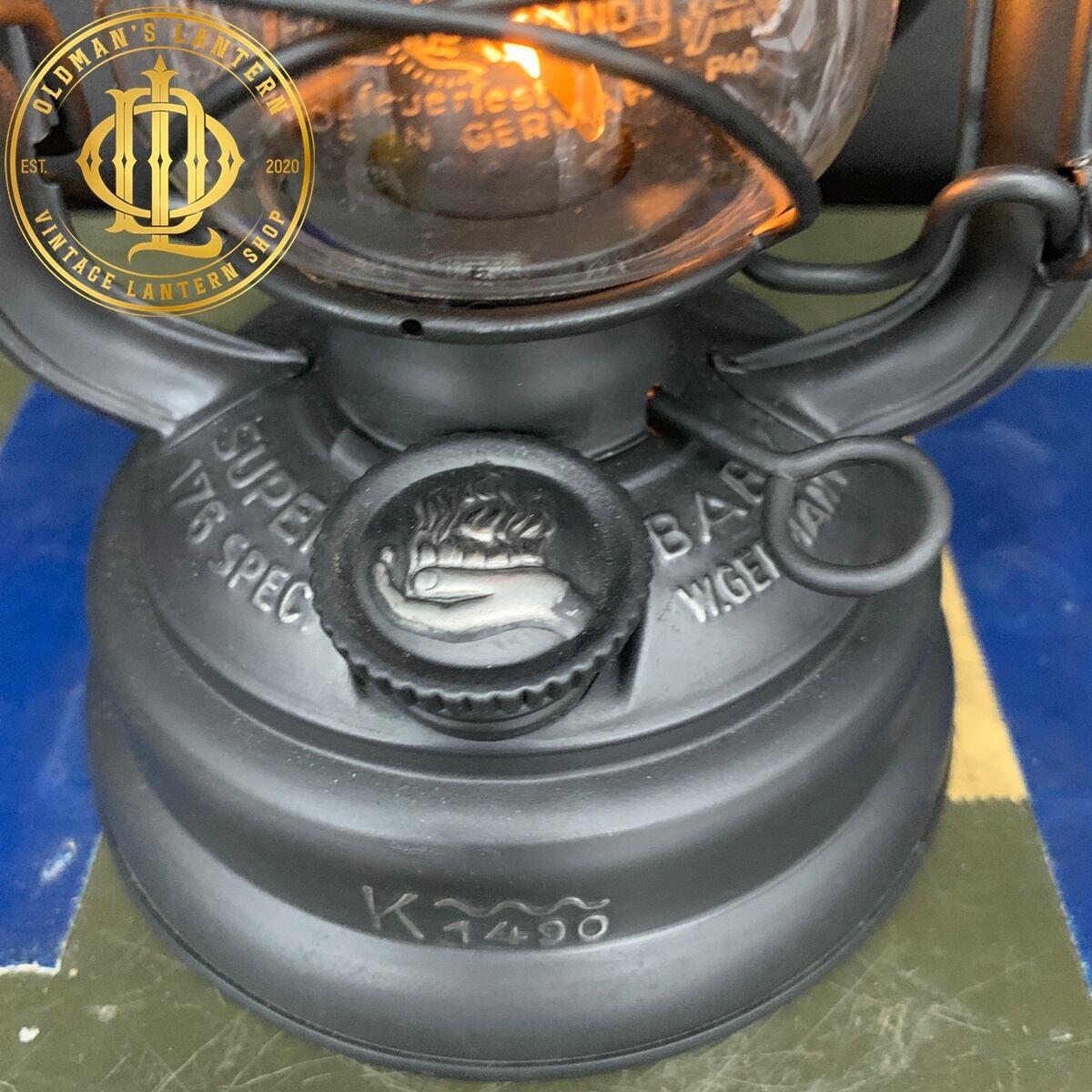 FEUERHAND 176 STK DBP K1490 AUER glass | Oldman's lantern FEUERHAND 176 STK DBP K1490 AUER glass | Oldman's lantern