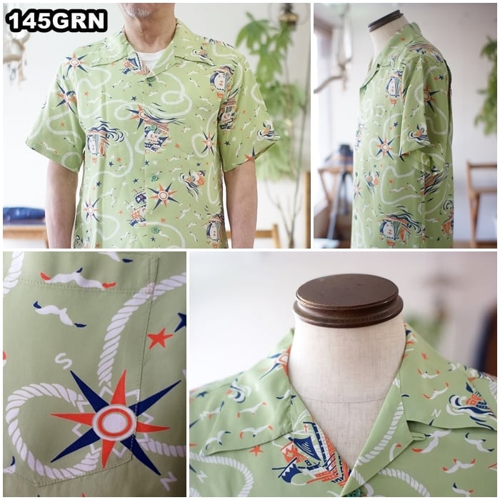 サンサーフ SUNSURF アロハシャツ SS39429 RAYON HAWAIIAN SHIRT “AGE