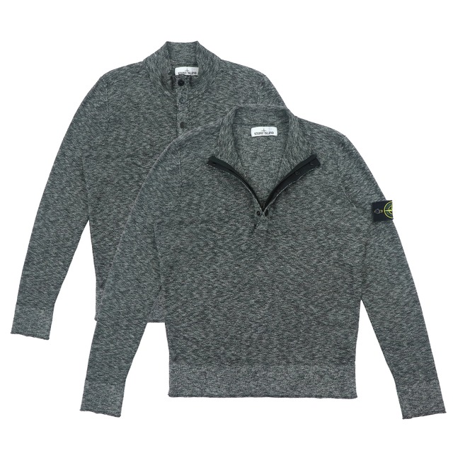 Stone Island HalfButtonZipKnit