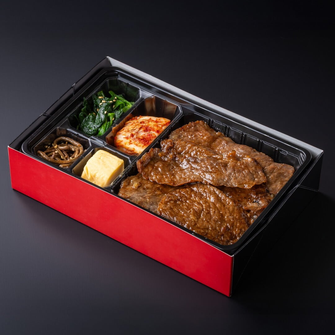 〈焼肉牡丹園〉特選和牛ロース弁当 1折