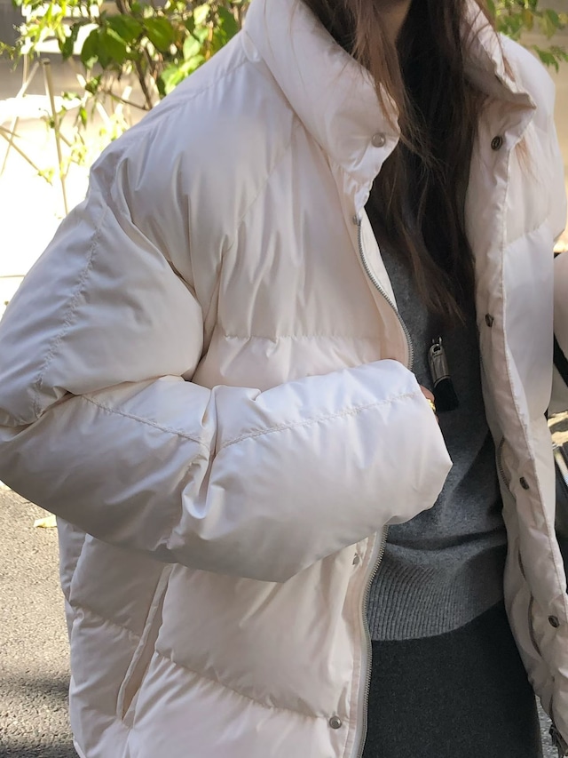 (予約) verveine / Oslo duck down half padding 2color