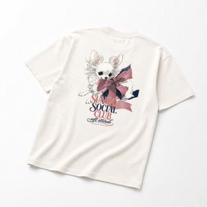 ribbon design　chihuahua　dry T-shirt