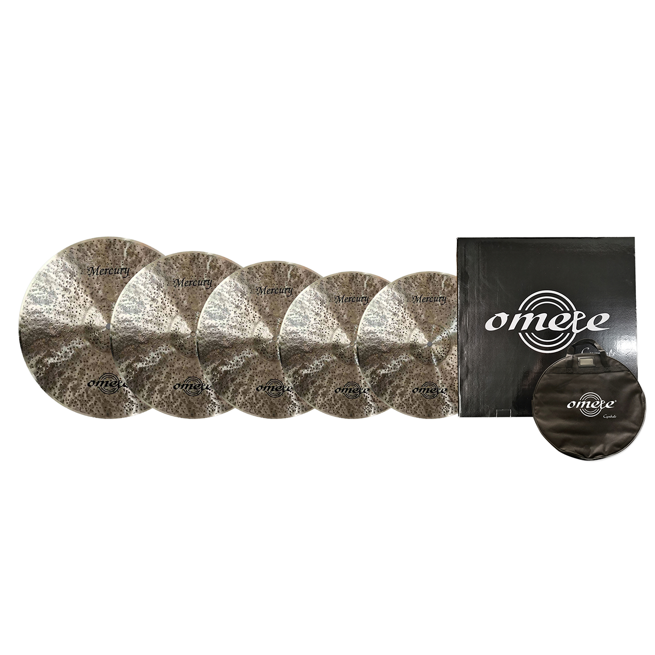 Mercury Cymbal Band Pack 4Pcs【omete cymbals】