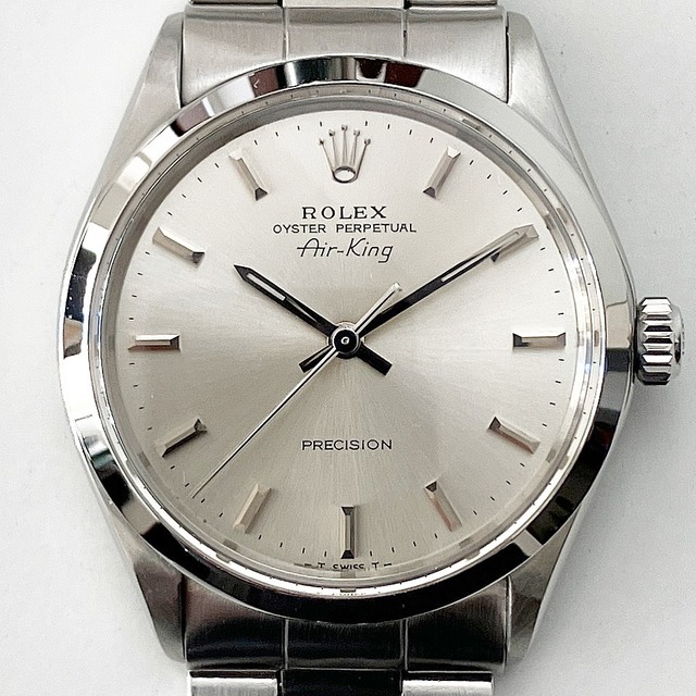 Rolex Oyster Perpetual Air King 5500 (280****) Silver Dial without Lumi.