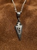【Hopi】 Arrowhead Pendant Necklace/ Raymond Kyasyousie