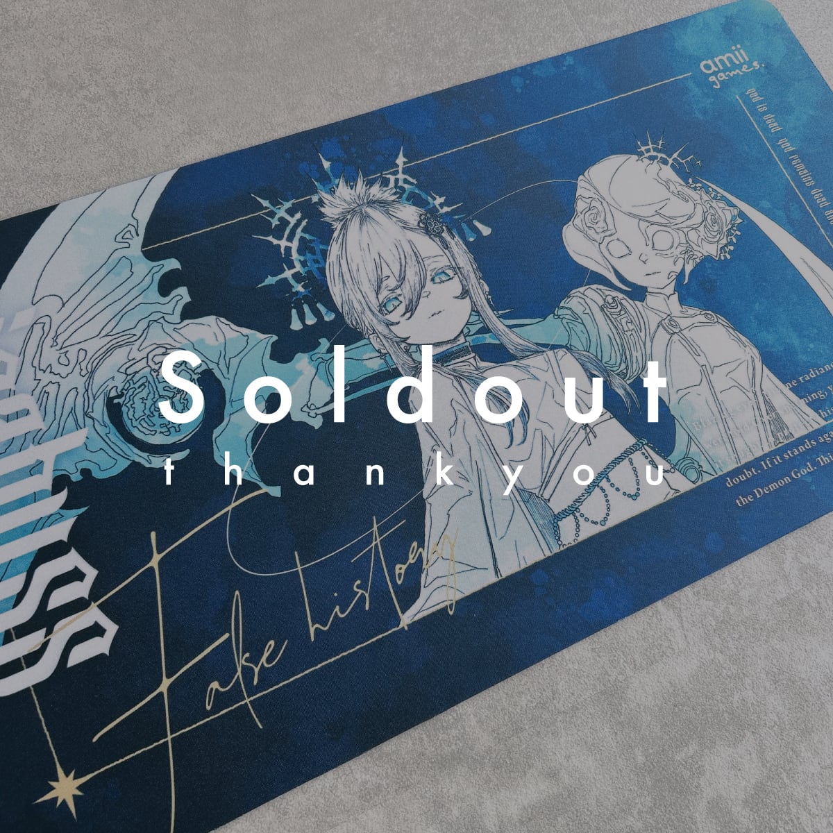 amii スリーブ プレイマット 杜本コラボ「HNY!2025」 キャンセル分】HNY!2025 | illust：杜本 | amii. プレイマット