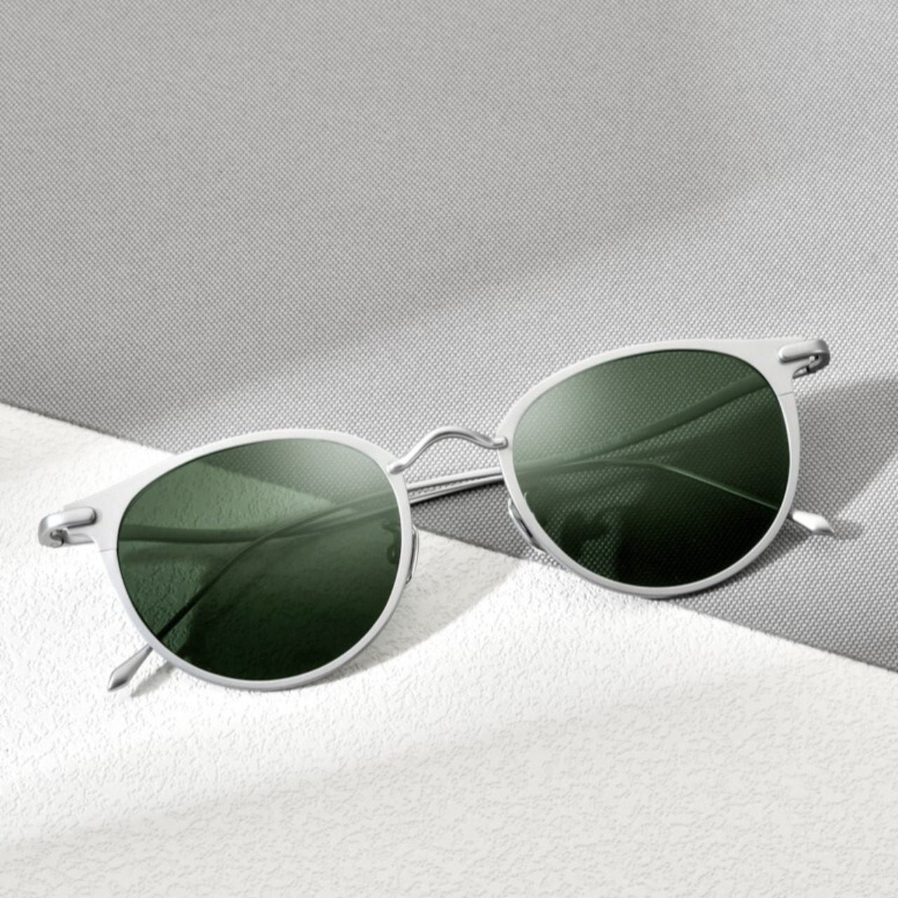 Titanium Boston Sunglasses / チタン ボストン サングラス