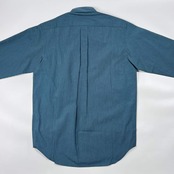 Eddie Bauer エディーバウアー ストライプ柄 長袖シャツ XS/ブルー系 メンズ