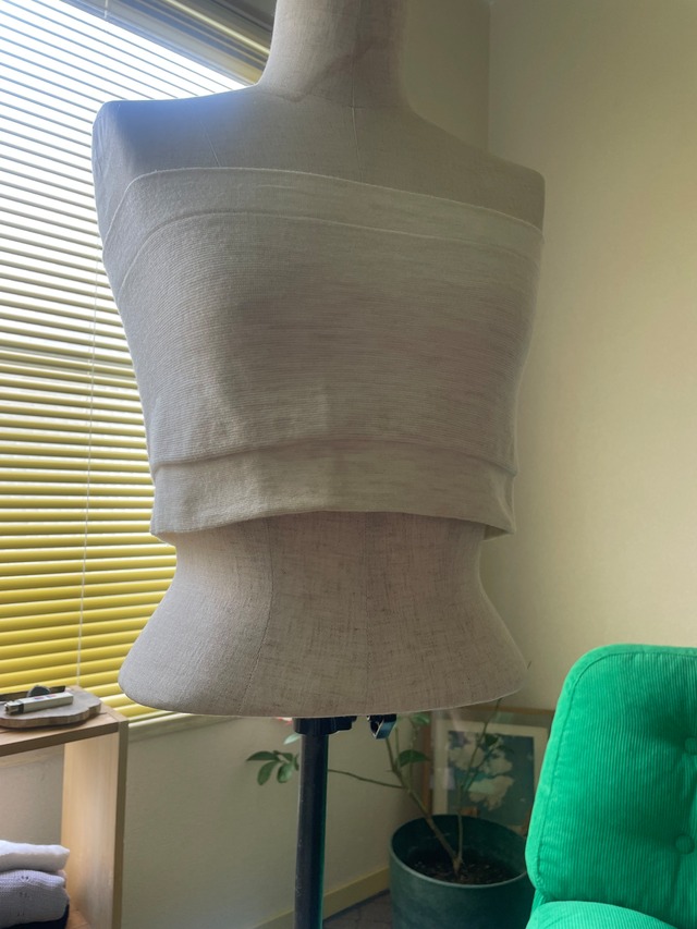 70s-80s Euro Vintage Knit Tube Top
