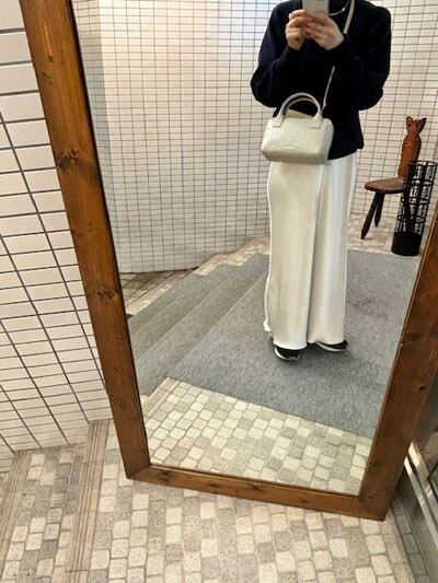 BARDOT ROSE　再入荷！型押し2WAYミニボストン   