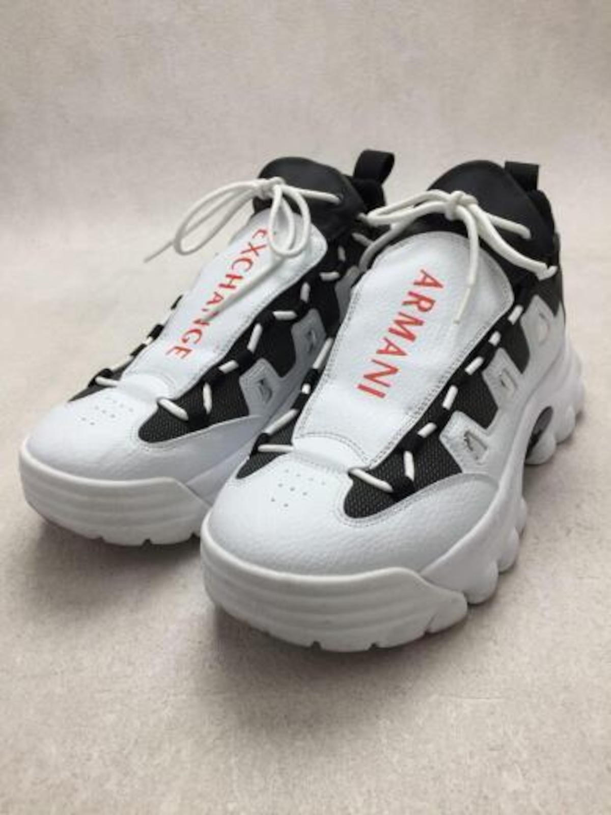 ARMANI EXCHANGE アルマーニ エクスチェンジ ロゴ ボリュームソール 