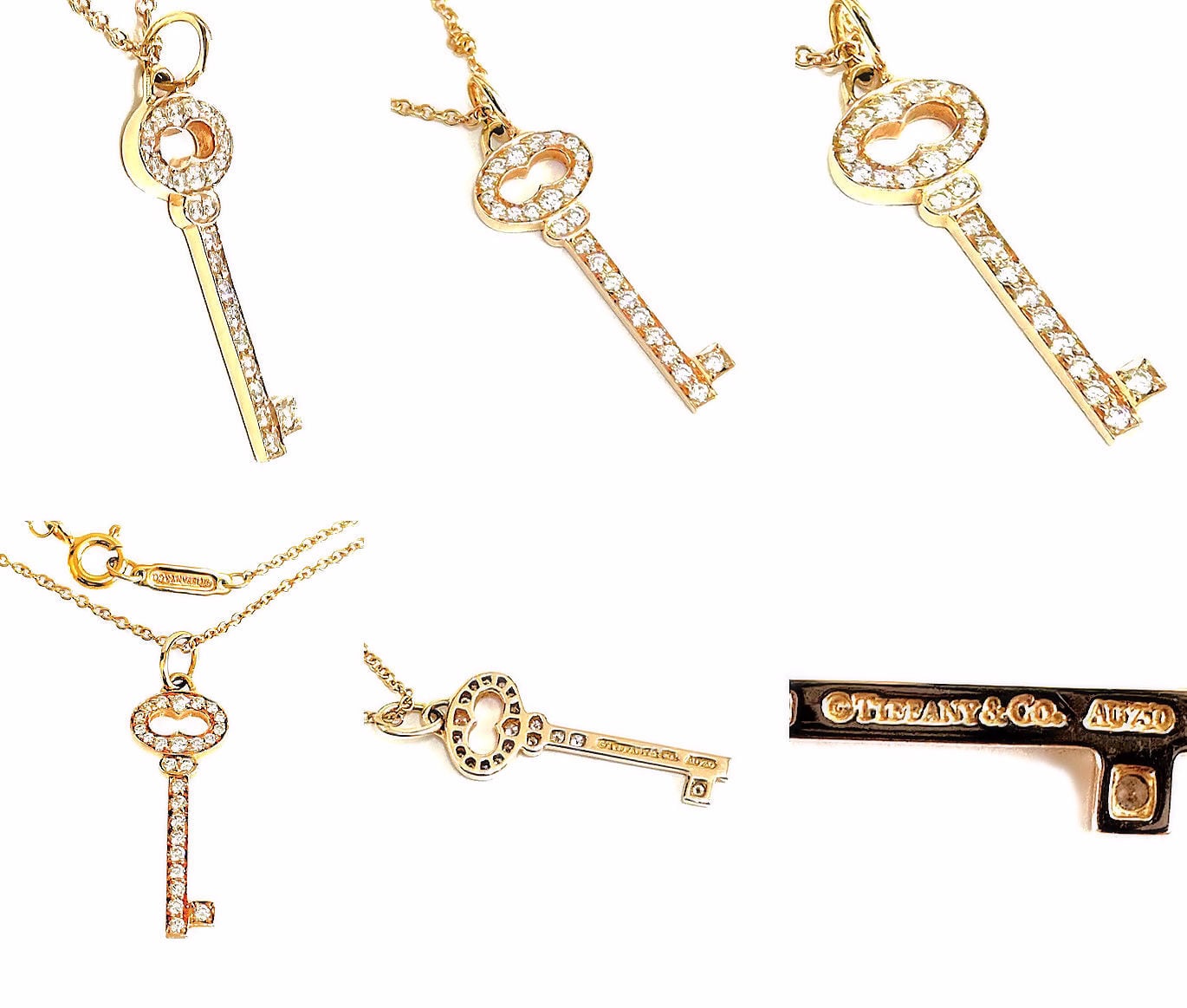 TIFFANY ティファニー キー コレクション オーバルキー ダイヤ