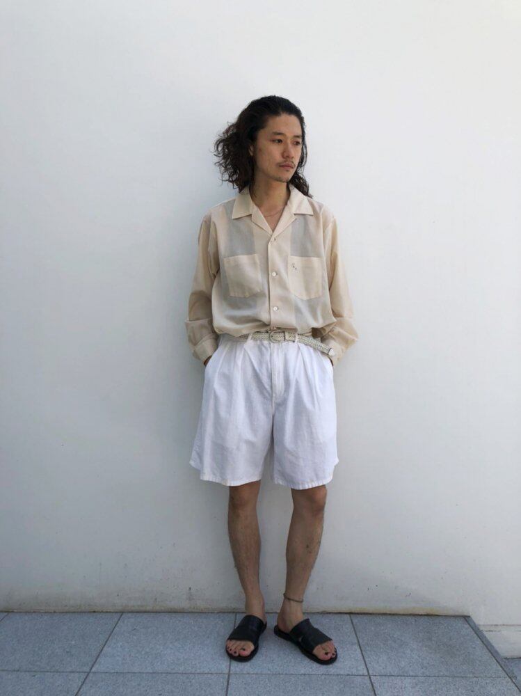 90’s Ralph Lauren Linen Shorts Polo Ralph Lauren [Polo by Ralph Lauren] Vintage 2tuck linen