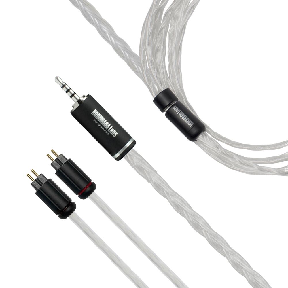 《SALE》【美品中古品】MEDUSA-S (メデューサS) : NOBUNAGA Labs PREMIUM:2.5mm4極バランス対応カスタムIEM 2pinリケーブル