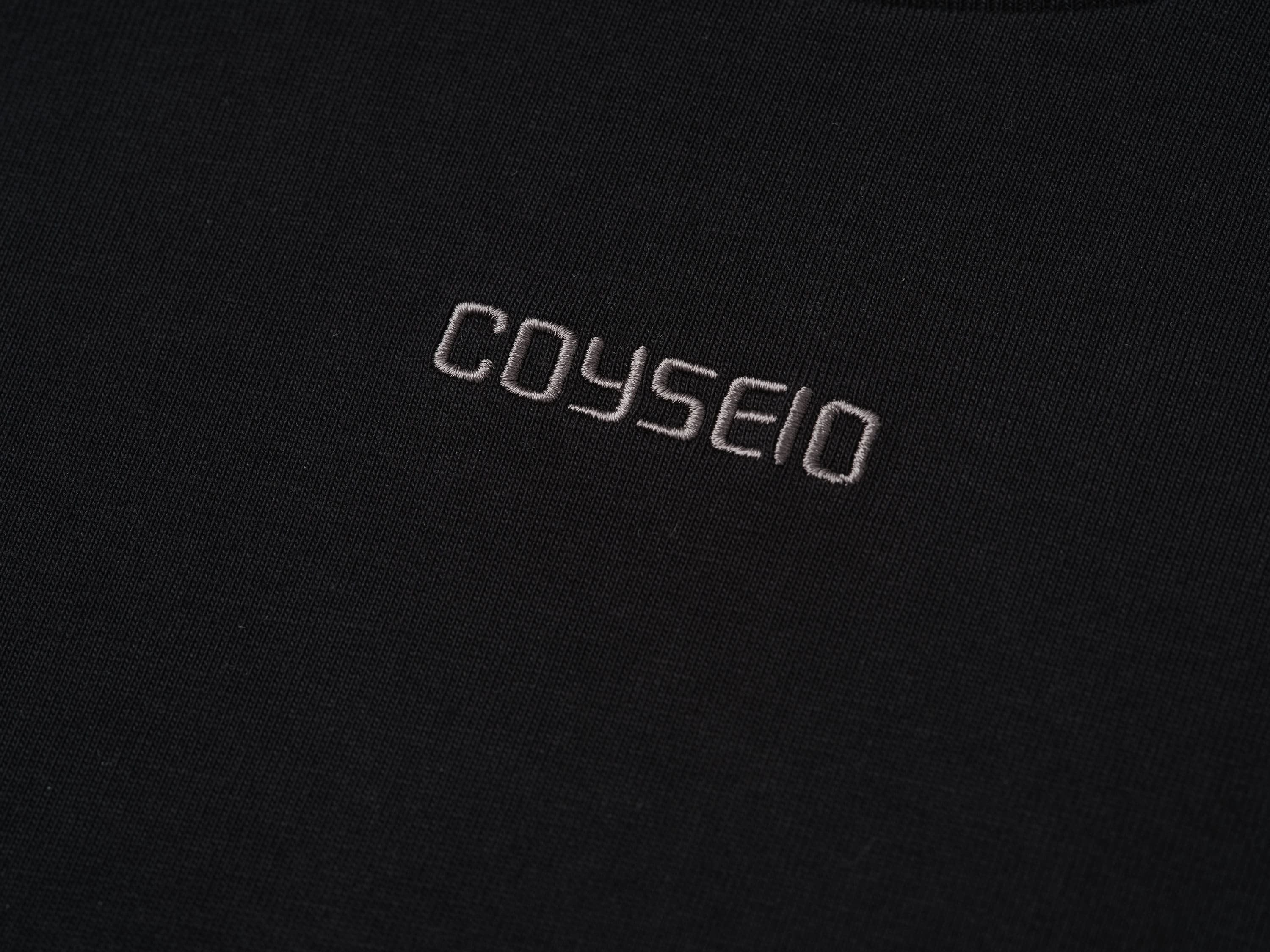 COYSEIO] MINI LOGO REGULAR T-SHIRT BLACK 正規品 韓国ブランド 韓国