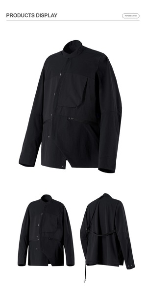 REINDEE LUSION 24SS アジアンストラクチャー シャツジャケット