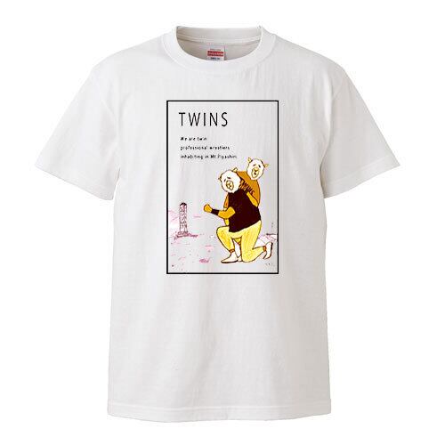 TWINS / Tシャツ / NADO. /  -WHITE-