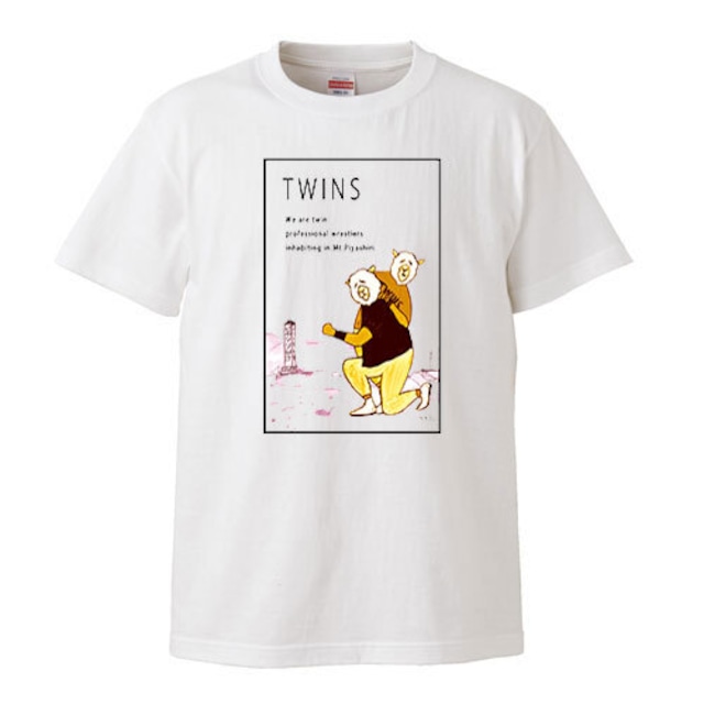 TWINS / Tシャツ / NADO. /  -WHITE-