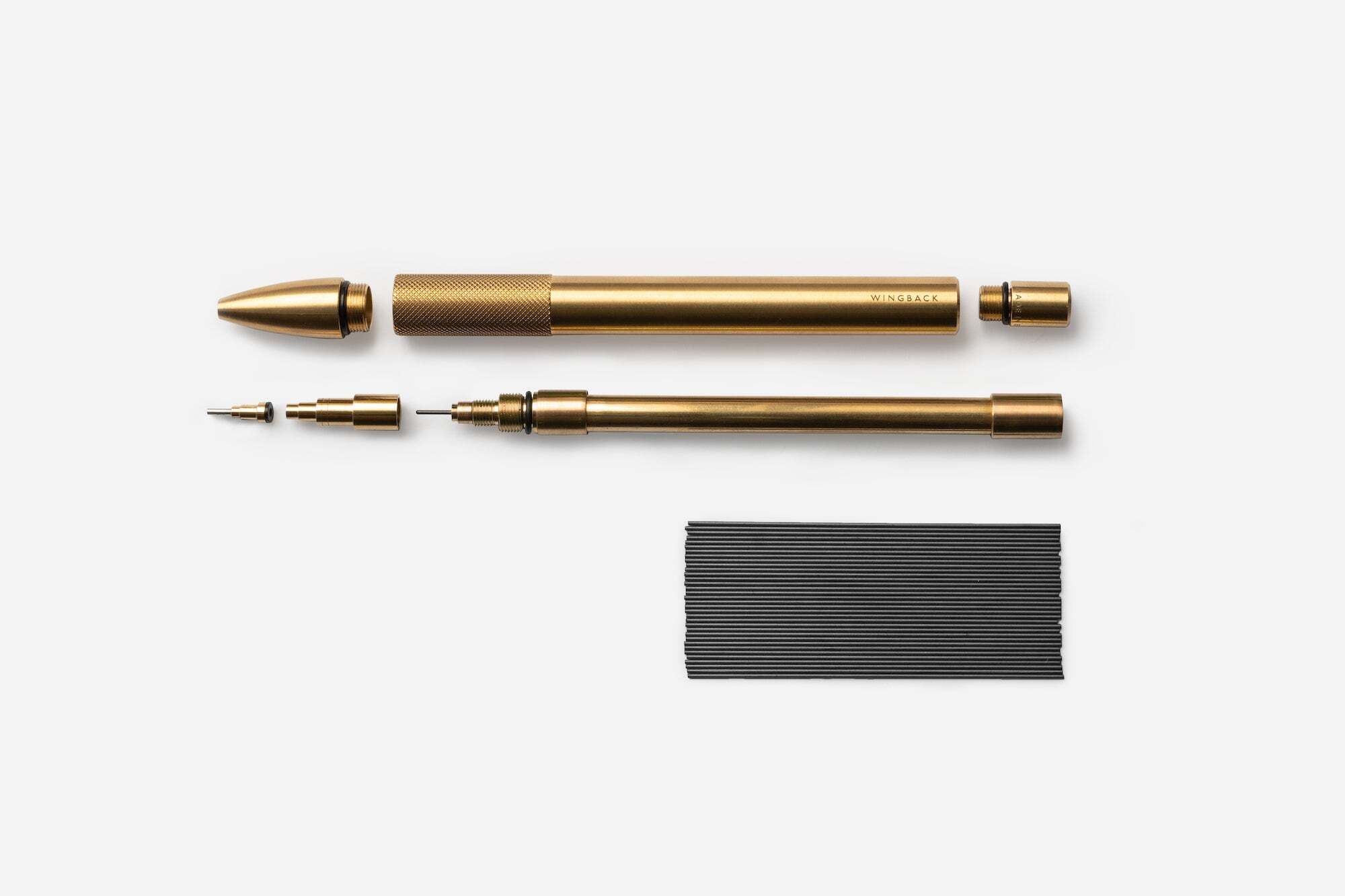 WINGBACK/ウィングバック】ペンシル Mechanical Pencil 0.5mm (ブラス) 590Co.