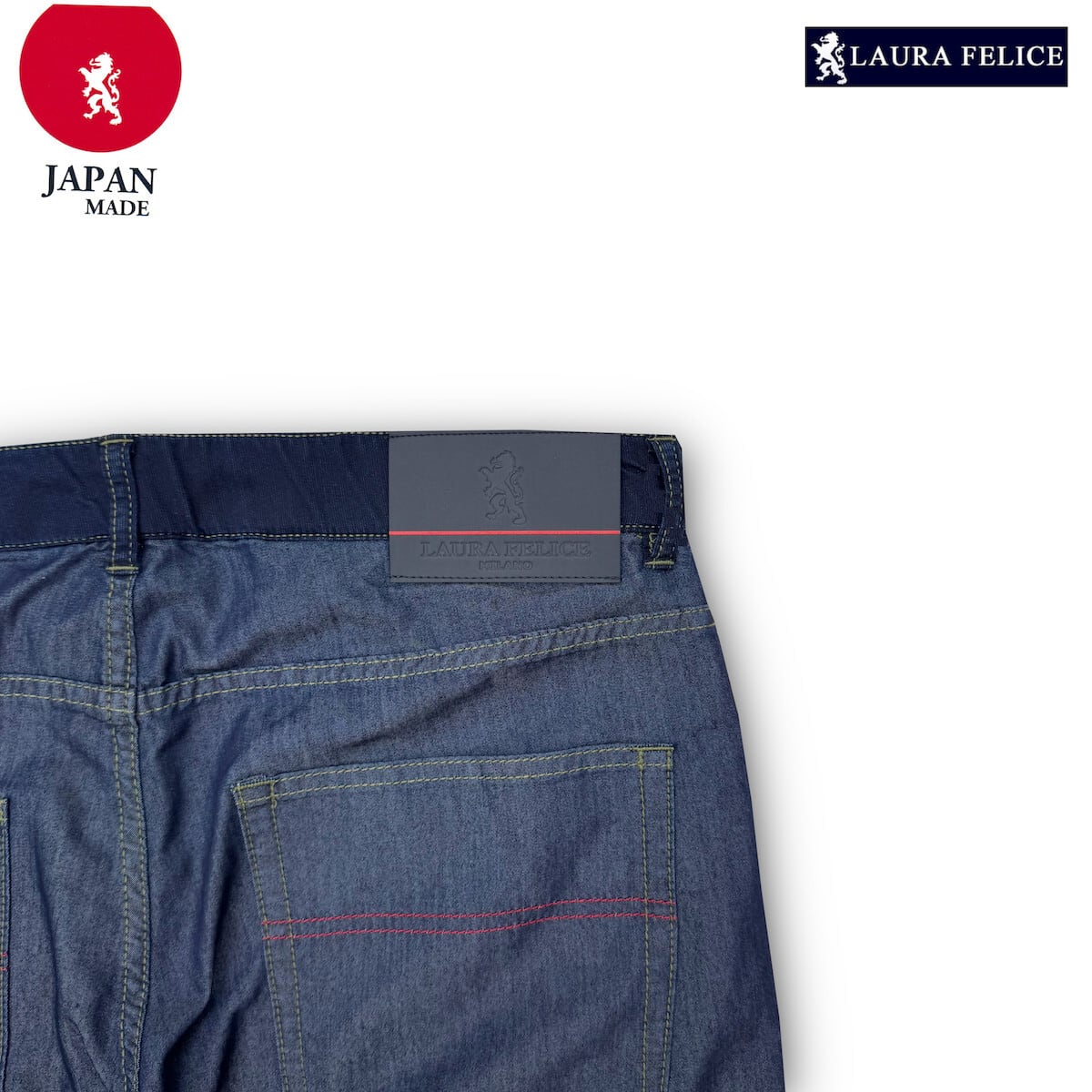 ラウラフェリーチェ LauraFelice デニム インディゴ ブルージーンズ 春
