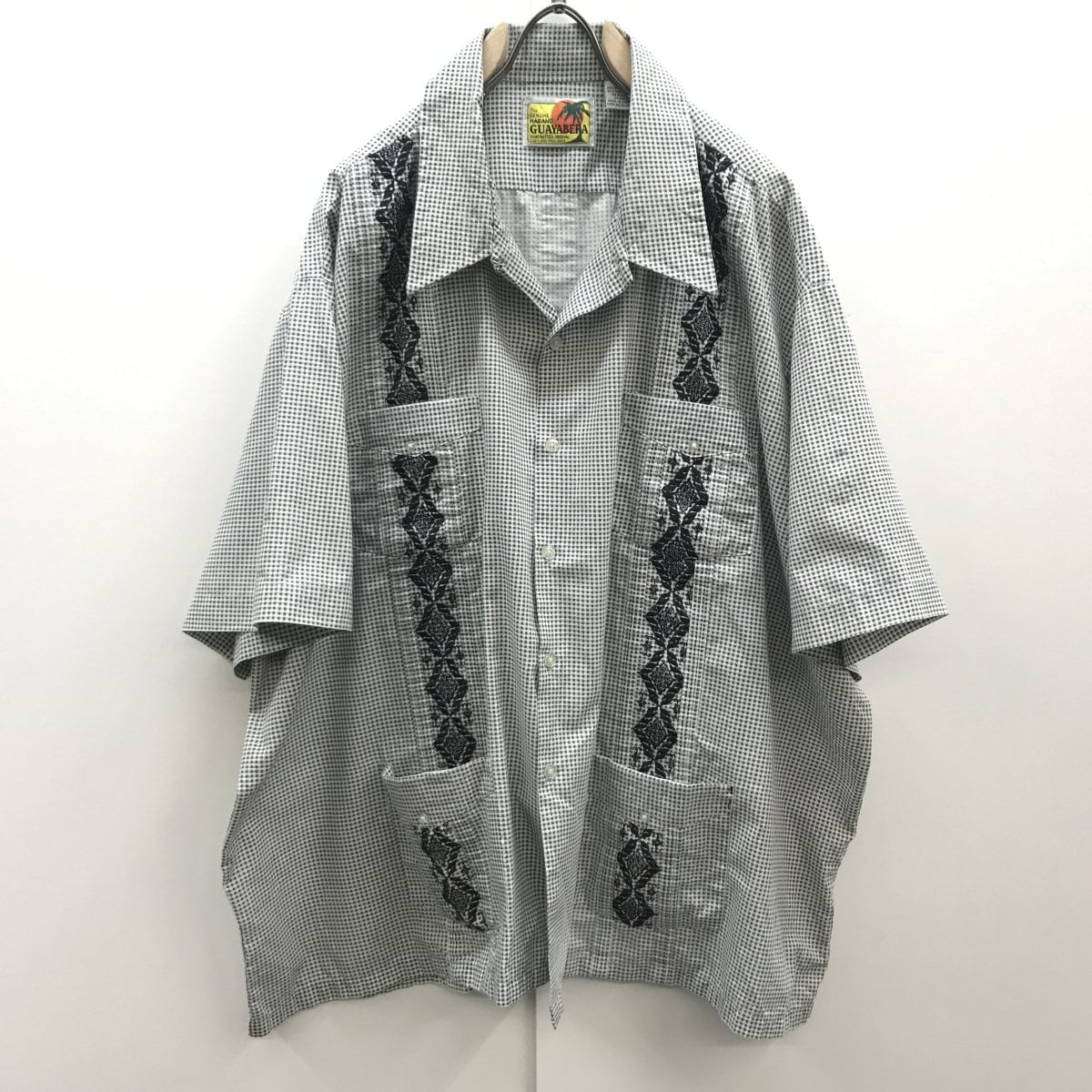 ハバンド GUAYABERA 80〜90年代 半袖キューバシャツ GUAYABERA SHIRTS