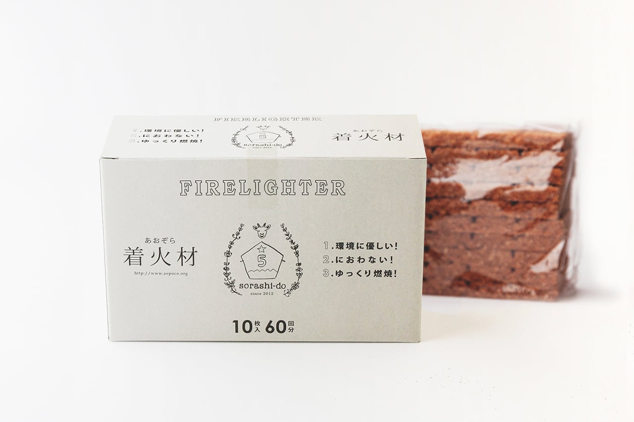 あおぞら着火材（10シート×6回分） | 熊森オーガニクス