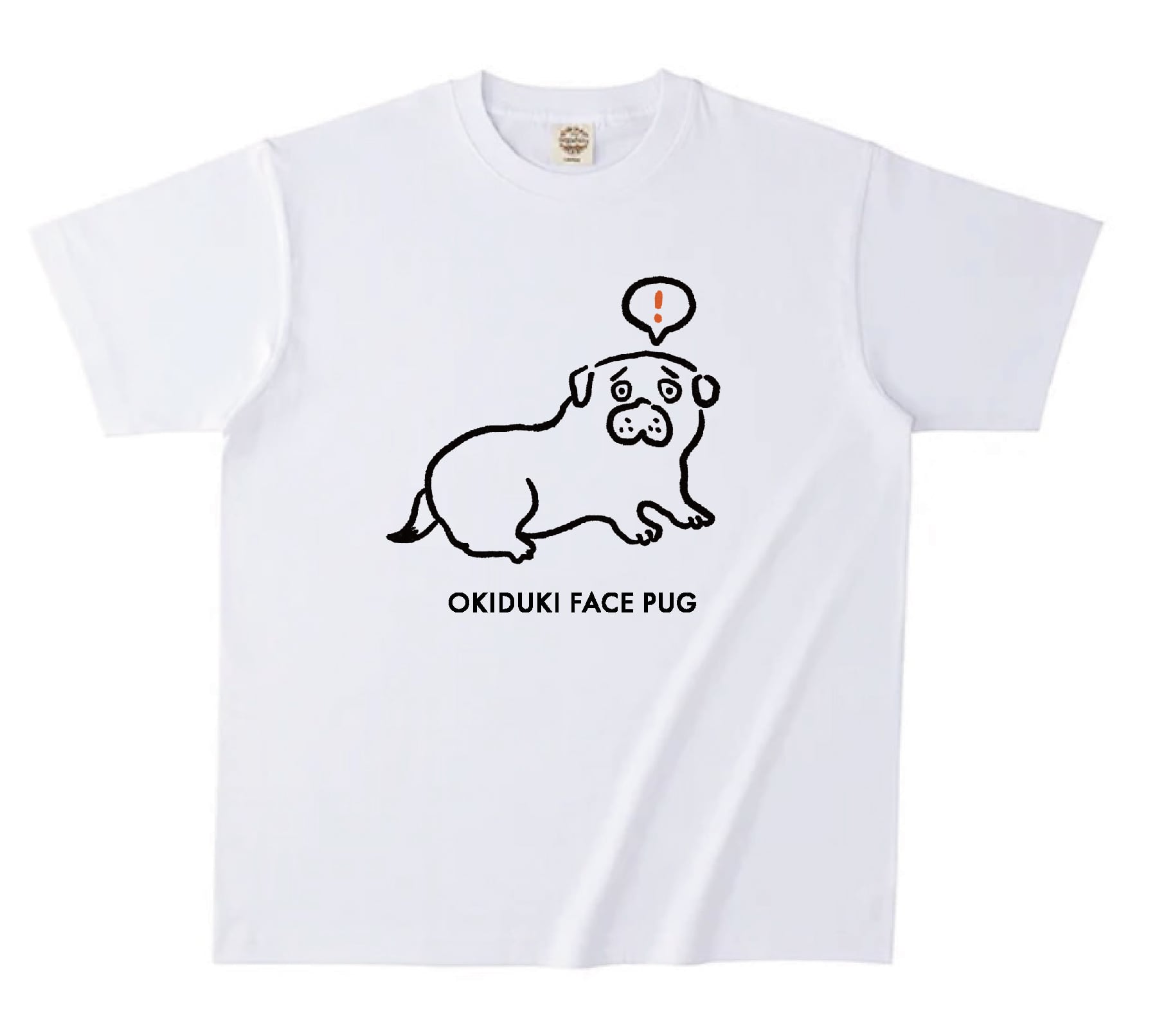 【受注生産】オーガニックコットンTシャツ「OKIDUK IFACE」※オンライン限定デザイン