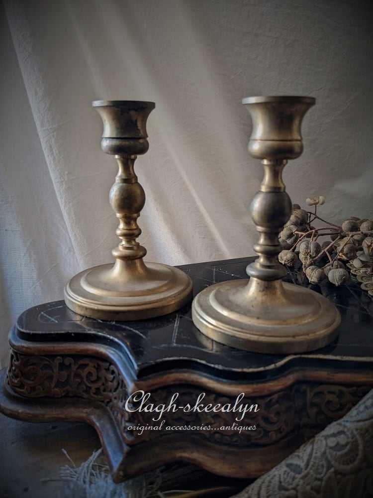 French antique【フランス製アンティーク】cinq｜真鍮キャンドル