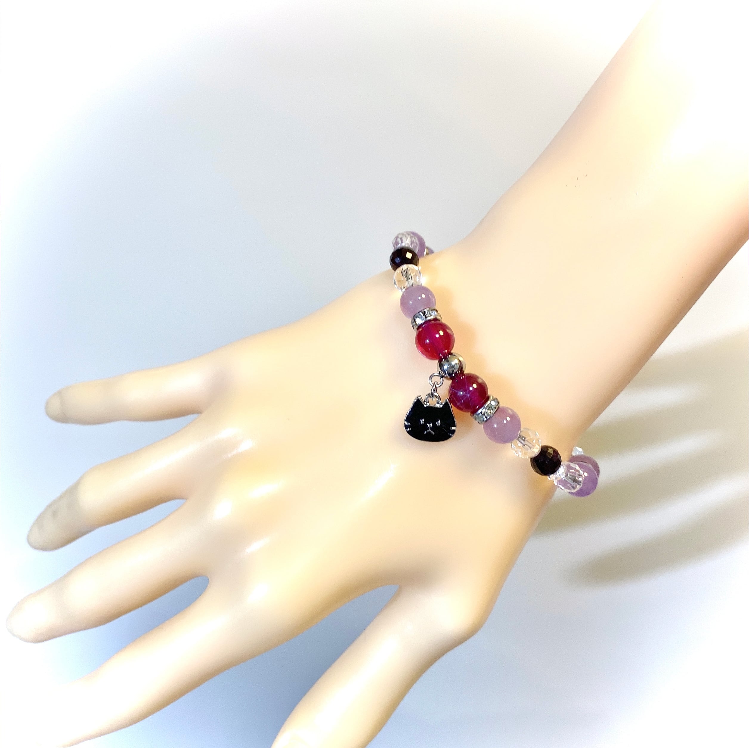 ルビーとスター入りガーネットのブレスレット ルビーとスター入りガーネットのブレスレット 【公式通販】