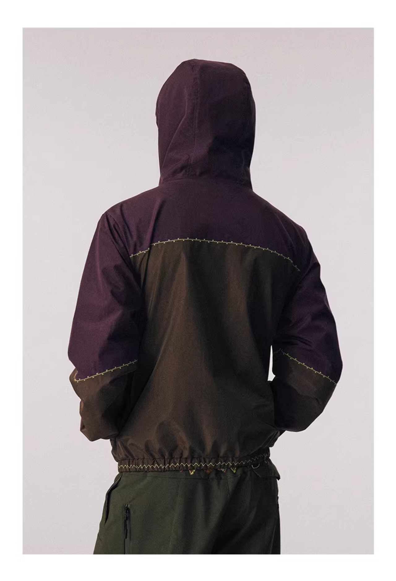 CONP Deconstructed Hem Washed Hoodie