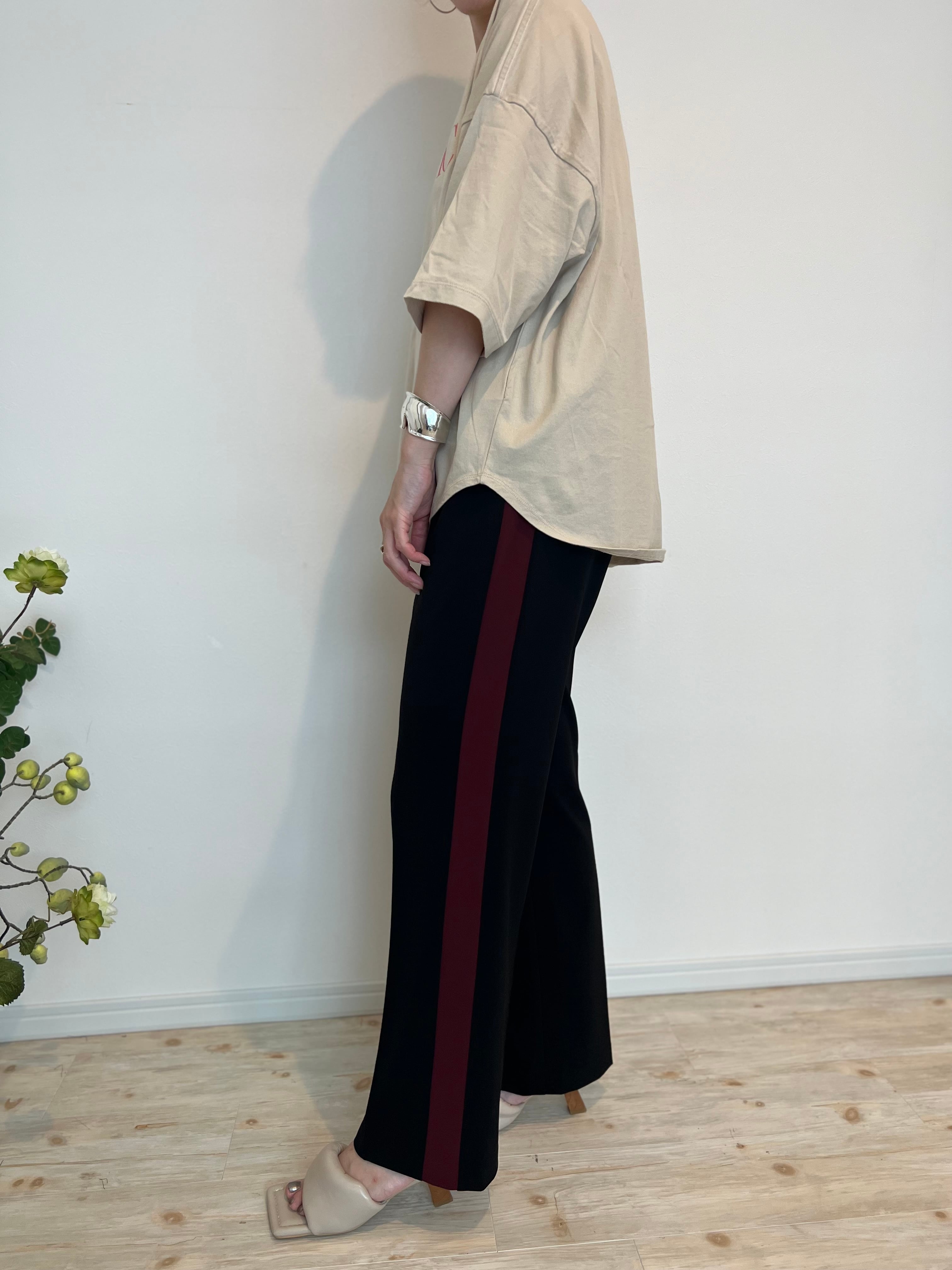 【LEMELANGE】5部袖ロゴTeeシャツ