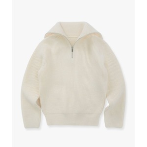 [LAFUDGE FOR WOMAN]  Pullover wool collar knit_Cream 正規品 韓国ブランド 韓国代行 韓国通販 韓国ファッション ニット