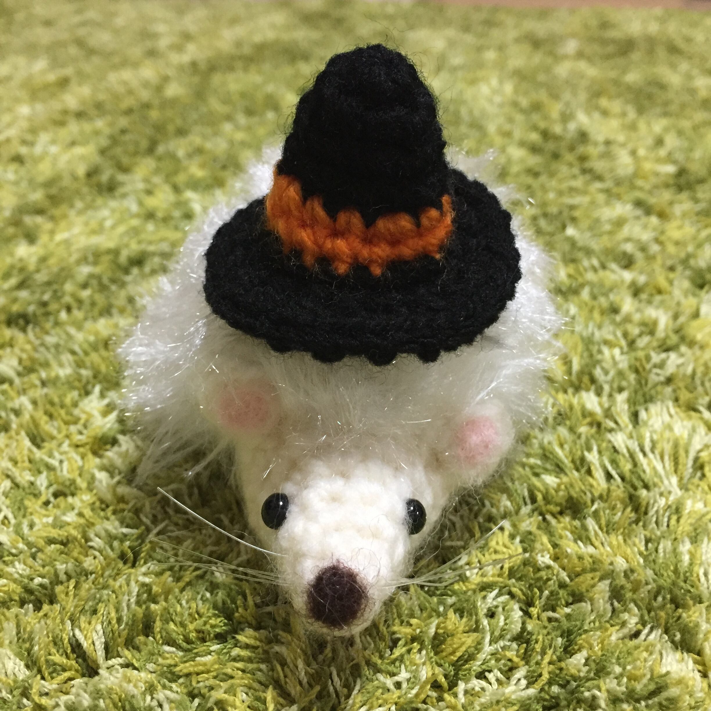 ちょこんと被ればハロウィン気分♪ ハリネズミ 帽子 ミニ | Le