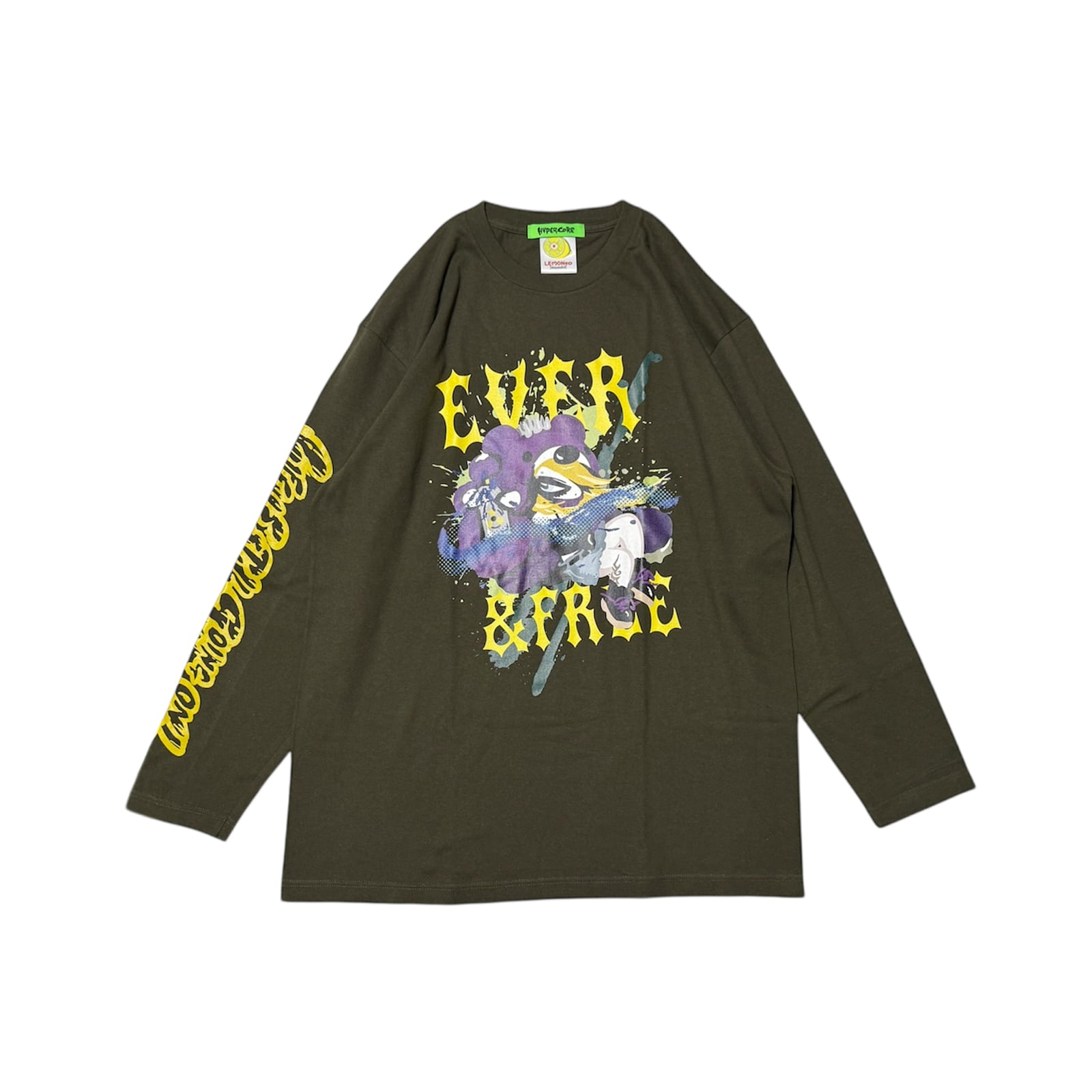LEMONeD x HYPERCOREコラボレーション〈EVER&FREE〉ロングスリーブT
