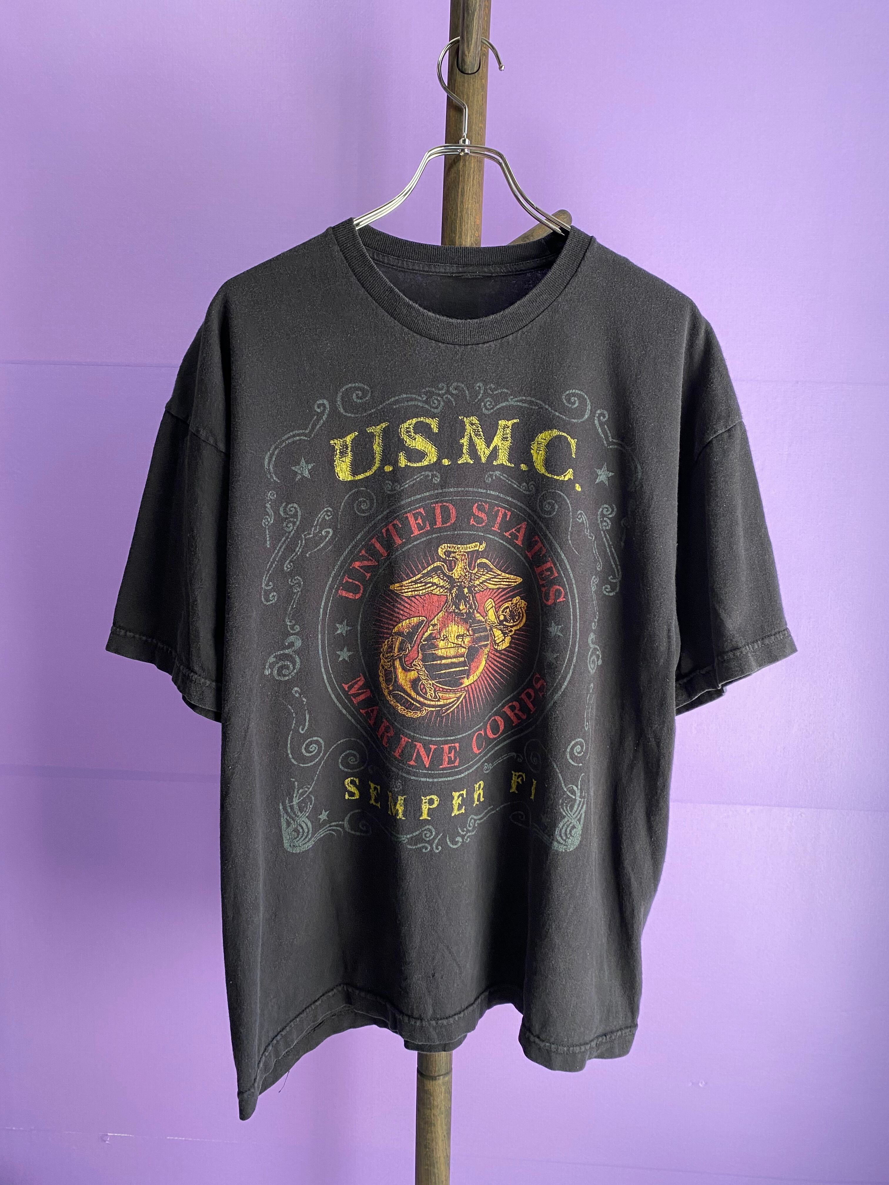 ★アメリカ海兵隊　USMC 80s-90s Tシャツ